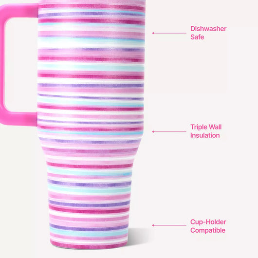 Pink Horizon 40 Oz Tumbler